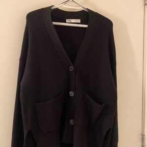 Zara long oversized cardigan